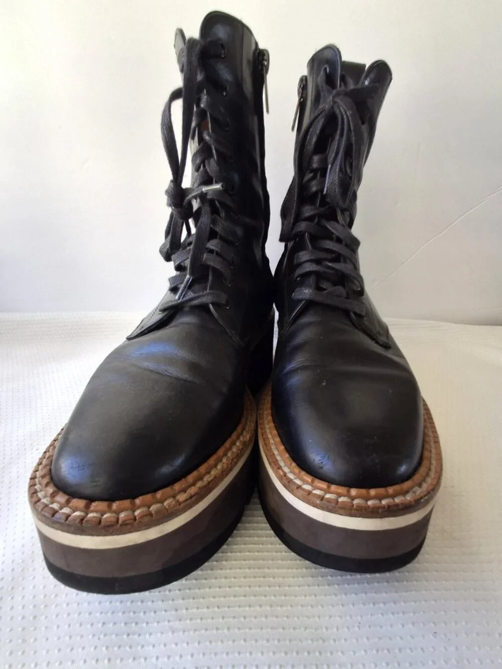 Clergerie Paris Black Leather 